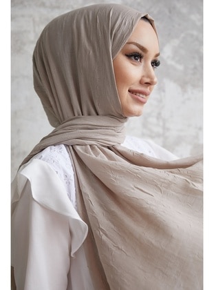 Soft Coffee Brown - Plain - Shawl - Ozprive Scarfs