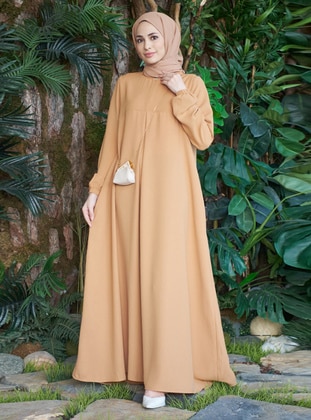 Camel - Modest Dress - Neways