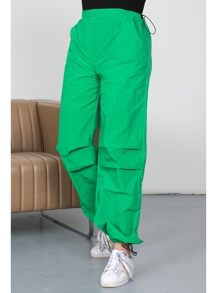 Green - Pants - Bestenur