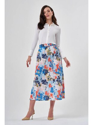 Multi Color - Skirt - MIZALLE