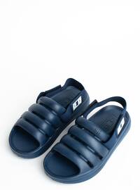 Navy Blue - Sandal - Sandal