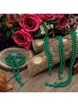 200gr - Green - Prayer Beads - İkranur
