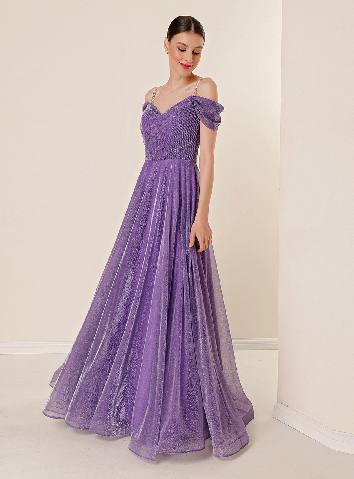 Fully Lined - Lilac - Evening Dresses