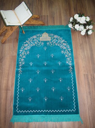 Turquoise - Printed - Prayer Mat - Serenity