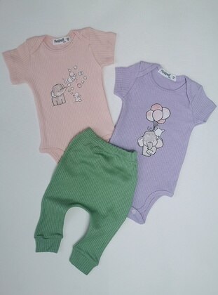 Lilac - Baby Care-Pack & Sets - MİNİPUFF BABY