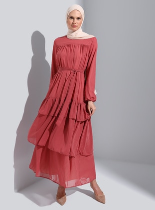 Dusty Rose - Modest Dress - Refka