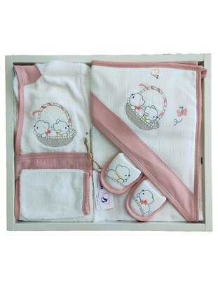 Pink - 500gr - Child Towel & Bathrobe - Sitilin
