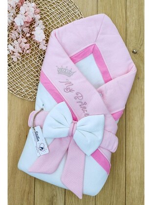 Baby Girl Quilted Fabric Swaddle Blanket