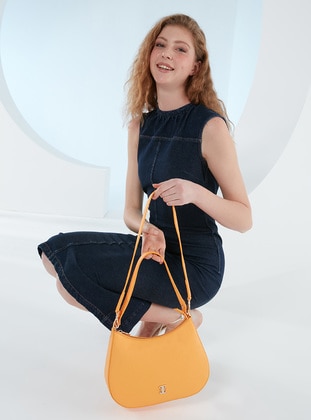Orange - Satchel - Shoulder Bags - Pierre Cardin