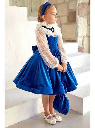Riccotarz Blue Girls` Dress