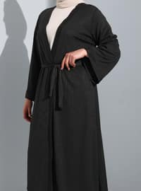Unlined - Khaki - Plus Size Kimono
