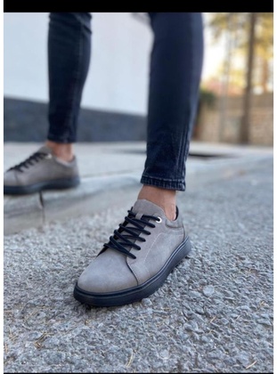 Gray - Casual Shoes - CATELLİ