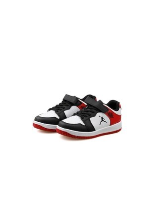 Black - Red - Kids Trainers - COOL