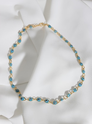 Gold color - Necklace - Batı Accessories