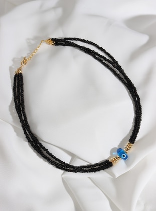 Black - Necklace - Batı Accessories