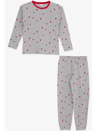 Grey - Girls` Pyjamas - Breeze Girls&Boys