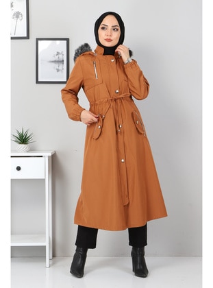 MISSVALLE Tan Coat