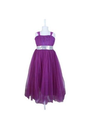 Purple - Girls` Dress - SeaBubbles