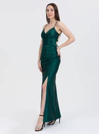 Fully Lined - Emerald - Evening Dresses