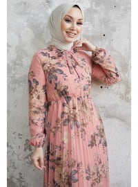 Powder Pink - Fully Lined - Modest Dress