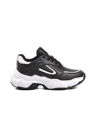 Black - White - Sports Shoes - DUNLOP