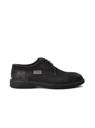 Black Suede - Casual Shoes - MARCO ROSSİ