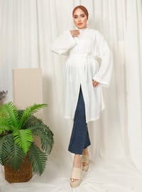 Unlined - White - Kimono