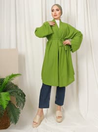 Unlined - Olive Green - Kimono