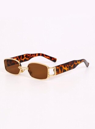 Leopard Print - Sunglasses - Mathilda Aksesuar