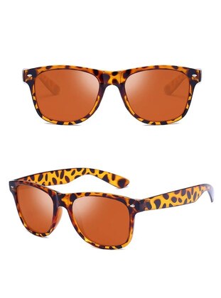 Leopard Print - Sunglasses - Polo55