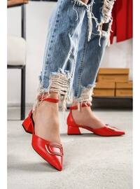 Red - High Heel - Casual Shoes