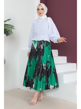Green - Skirt - Benguen