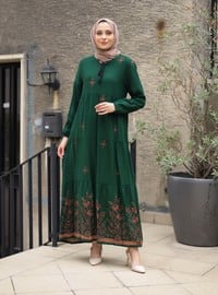 Emerald - Multi - Modest Dress