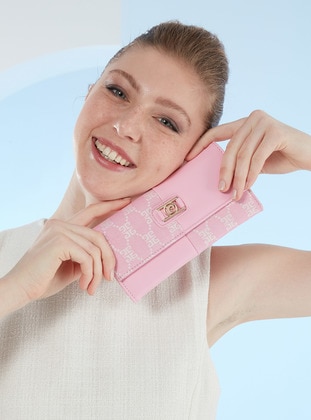 Pink - Clutch - Clutch Bags / Handbags - Pierre Cardin