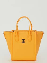 Neon Orange - Satchel - Shoulder Bags