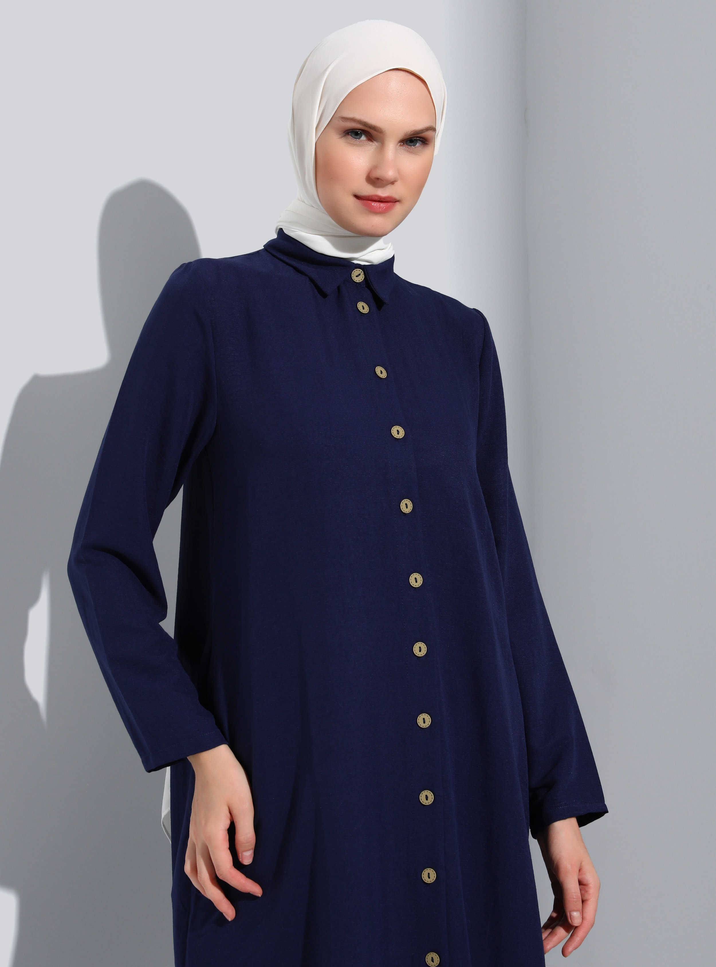 Navy Blue - Tunic