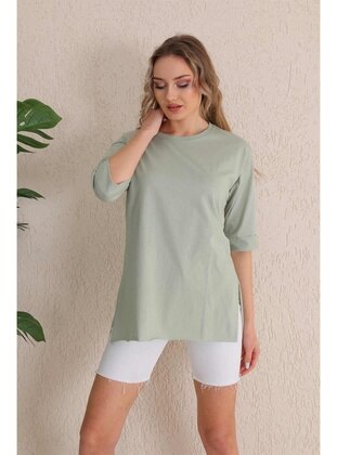 Mint Green - T-Shirt - İmaj Butik