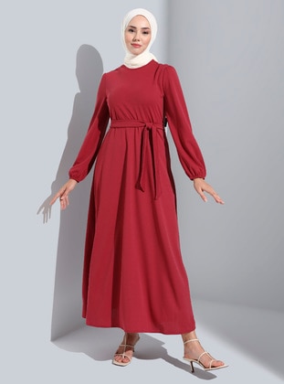 Modest Dress - Rose - Refka Casual