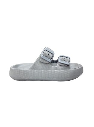 Grey - Flat Slippers - 200gr - Slippers - Liger