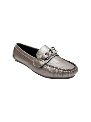 Silver color - Flat - 300gr - Flat Shoes - Liger
