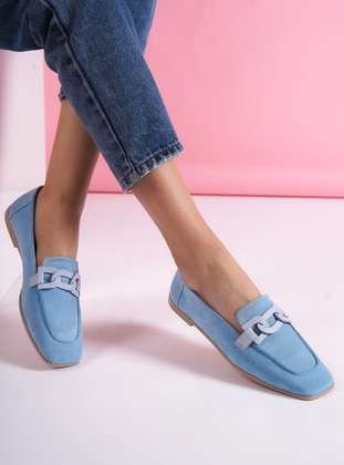 Loafer - Blue - Casual Shoes - Shoescloud