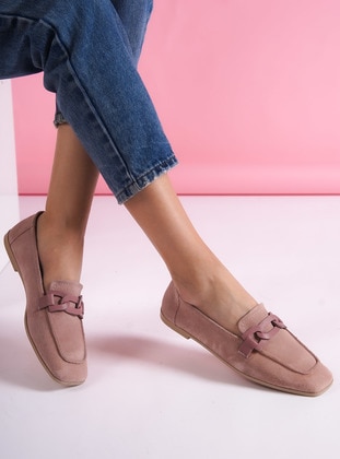 Loafer - Powder Pink - Casual Shoes - Shoescloud
