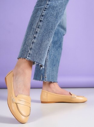 Loafer - Nude - Casual Shoes - Shoescloud