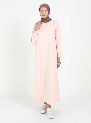 Powder Pink - Modest Dress - Tavin