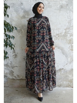 Black - Shawl - Fully Lined - Modest Dress - InStyle