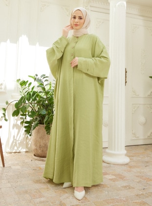 Pistachio Green - Modest Dress - Neways