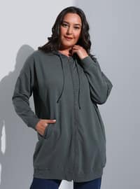 Granite Gray - Plus Size Topcoat