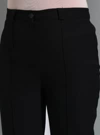 Black - Plus Size Pants