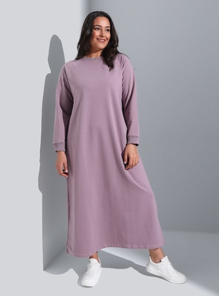 Lavender - Plus Size Dress - Alia
