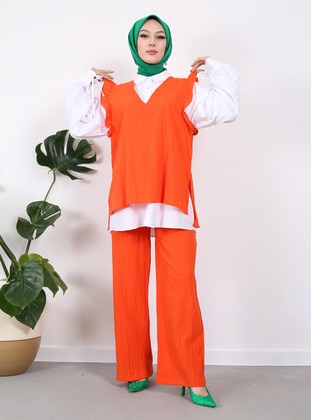 Orange - Suit - Vav